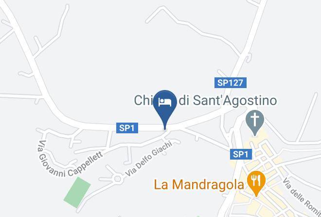 Siena - Agriturismo Le Fornaci 2 Maps