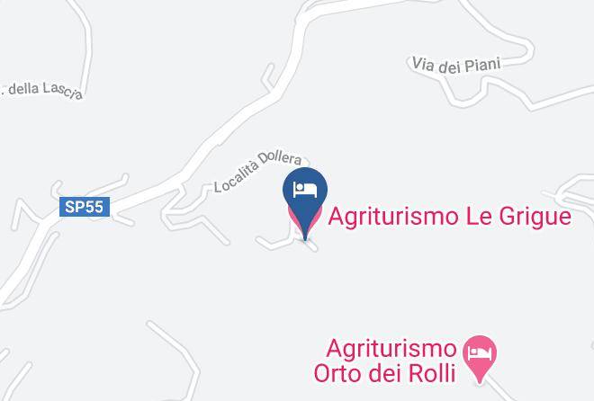 Genoa - Agriturismo Le Grigue Maps