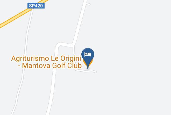 Mantua - Agriturismo Le Origini Mantova Golf Club Maps