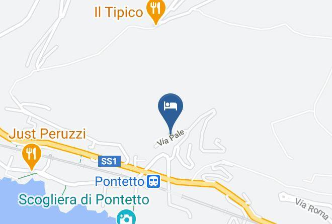 Genoa - Agriturismo Le Pale Maps