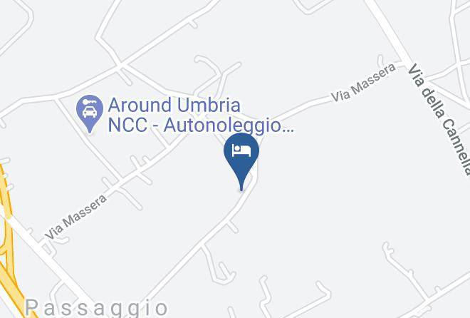 Perugia - Agriturismo Le Querce Di Mamre Assisi Umbria Maps
