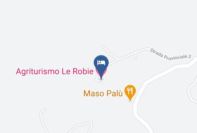 Trento - Agriturismo Le Robie Maps