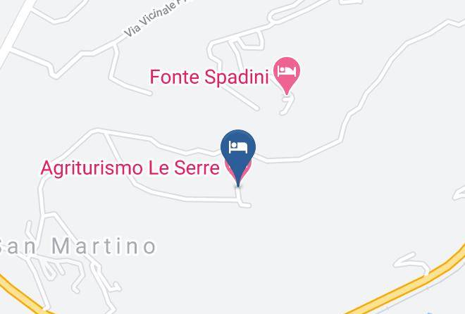 Pisa - Agriturismo Le Serre Maps