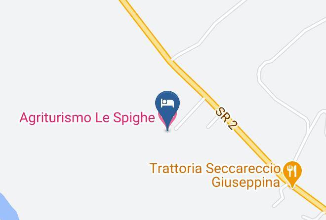 Viterbo - Agriturismo Le Spighe Maps