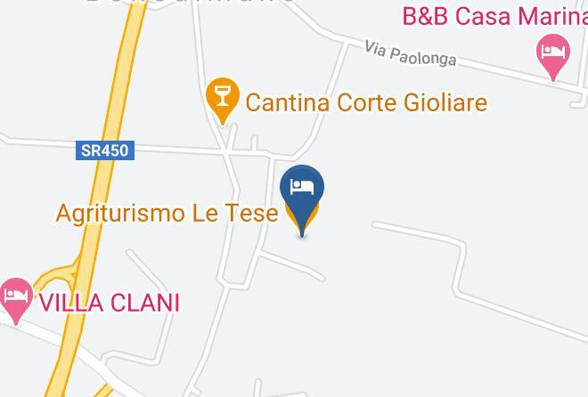 Verona - Agriturismo Le Tese Maps