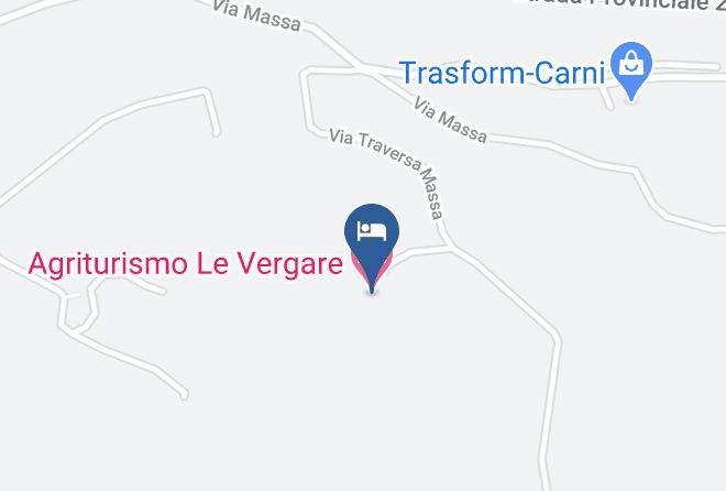 Ancona - Agriturismo Le Vergare Maps