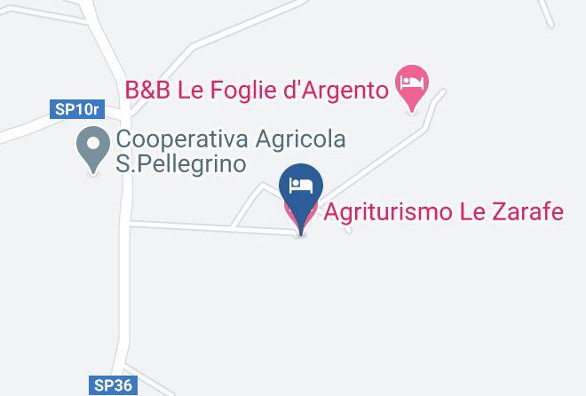 Agrigento - Agriturismo Le Zarafe Maps