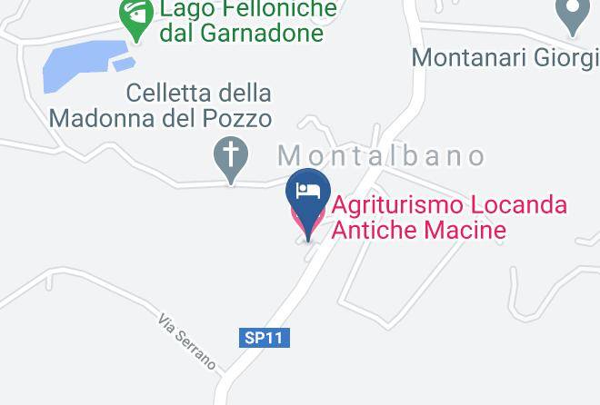 Rimini - Agriturismo Locanda Antiche Macine Maps
