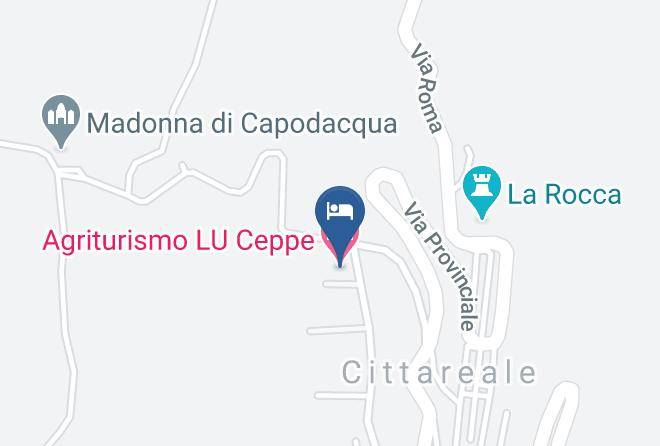 Rieti - Agriturismo Lu Ceppe Maps