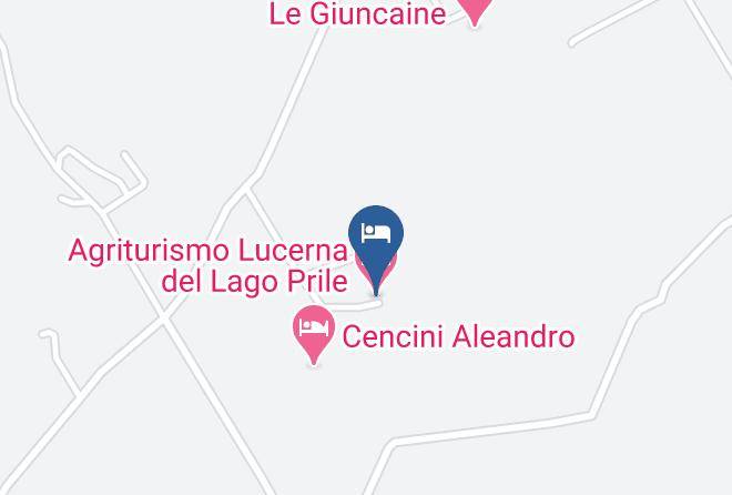 Grosseto - Agriturismo Lucerna Del Lago Prile Maps