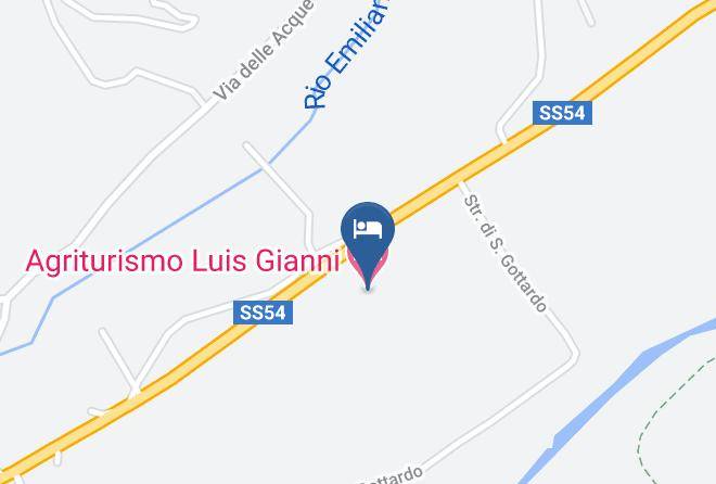 Udine - Agriturismo Luis Gianni Maps