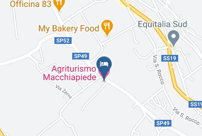 Salerno - Agriturismo Macchiapiede Maps