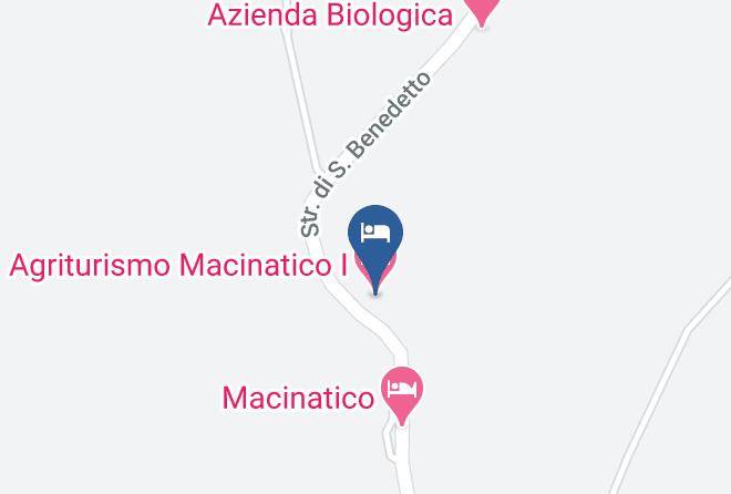 Siena - Agriturismo Macinatico I Maps
