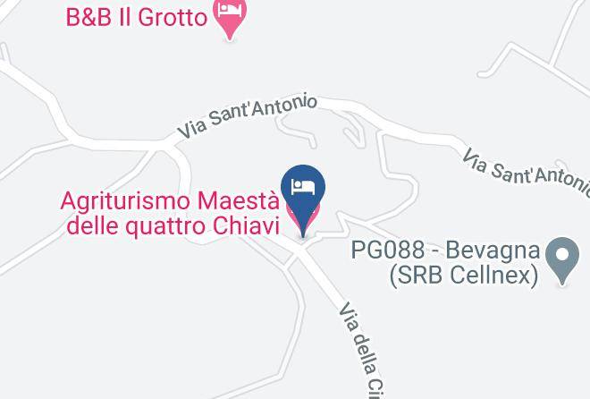 Perugia - Agriturismo Maesta Delle Quattro Chiavi Maps