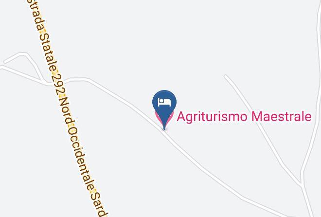 Oristano - Agriturismo Maestrale Maps