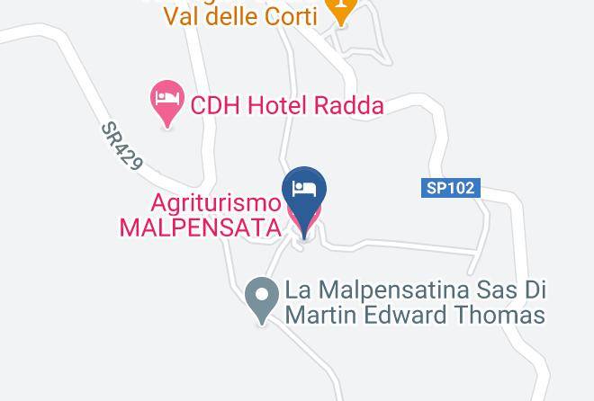 Siena - Agriturismo Malpensata Maps