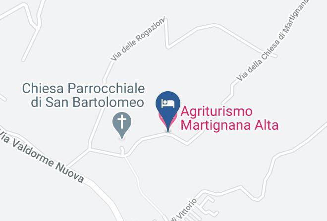 Florence - Agriturismo Martignana Alta Maps