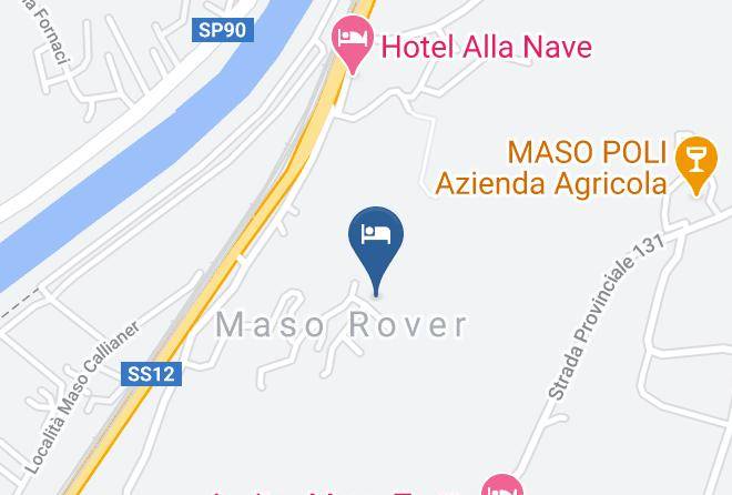 Trento - Agriturismo Maso Rover Maps