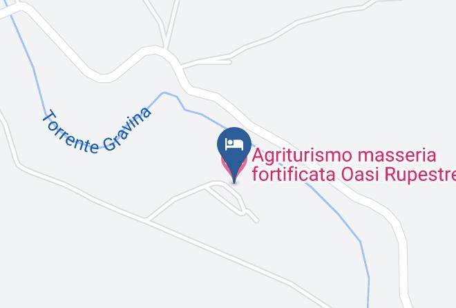 Matera - Agriturismo Masseria Fortificata Oasi Rupestre Maps