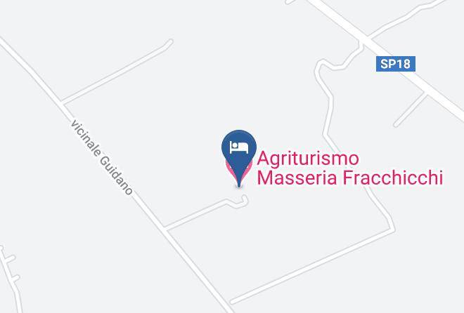Lecce - Agriturismo Masseria Fracchicchi Maps