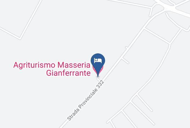 Lecce - Agriturismo Masseria Gianferrante Maps