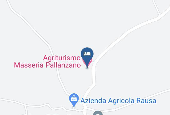 Lecce - Agriturismo Masseria Pallanzano Maps