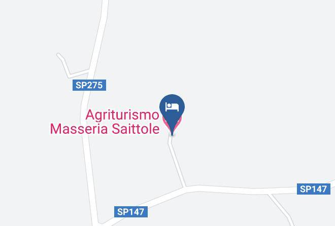 Lecce - Agriturismo Masseria Saittole Maps