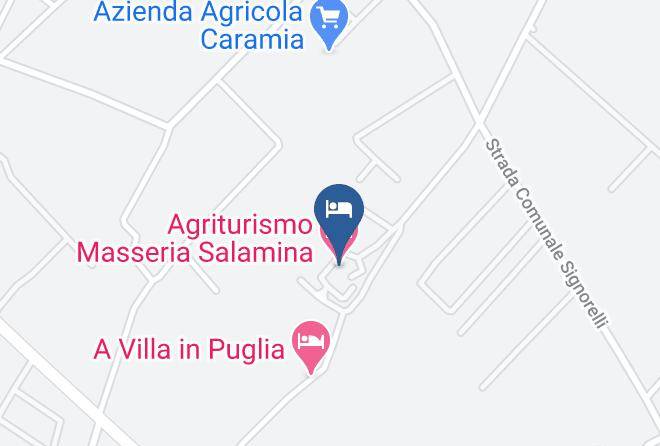 Brindisi - Agriturismo Masseria Salamina Maps