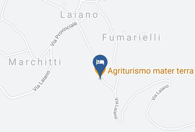 Benevento - Agriturismo Mater Terra Maps