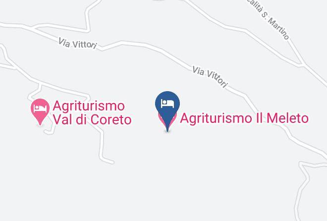 Viterbo - Agriturismo Il Meleto Maps