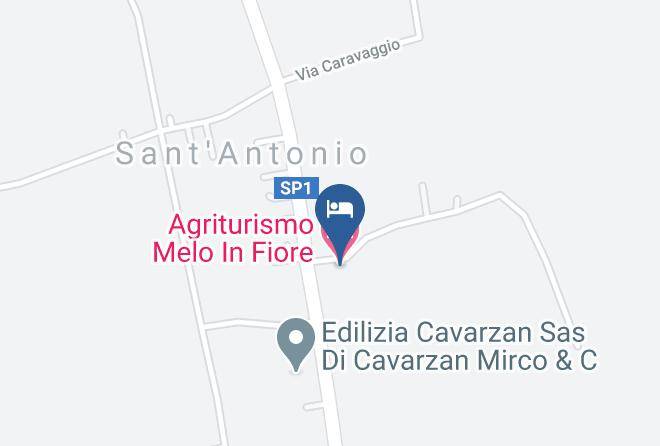 Treviso - Agriturismo Melo In Fiore Maps