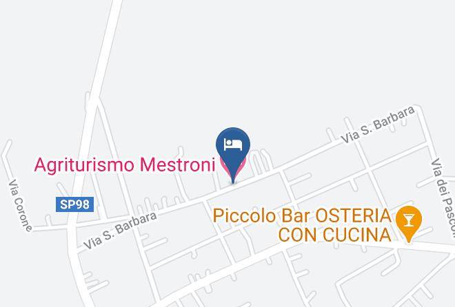 Udine - Agriturismo Mestroni Maps