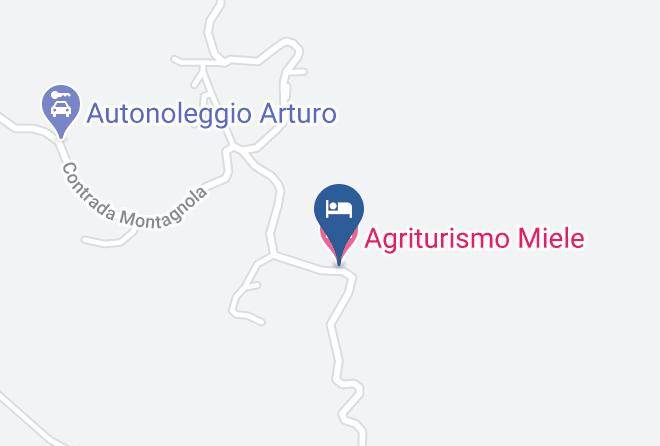 Potenza - Agriturismo Miele Maps