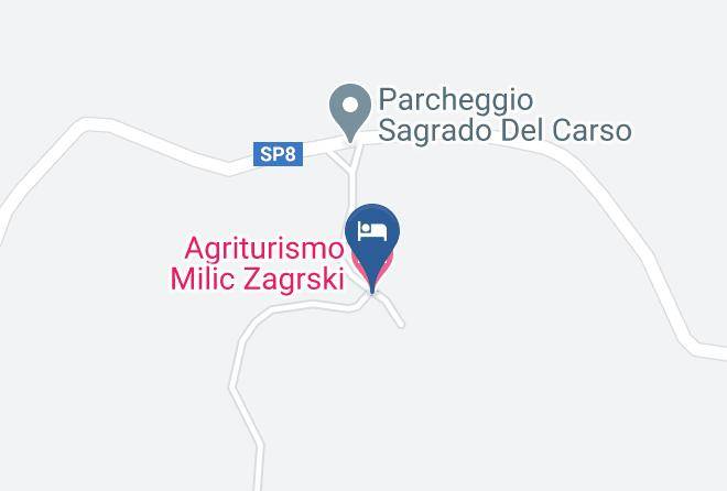 Trieste - Agriturismo Milic Zagrski Maps