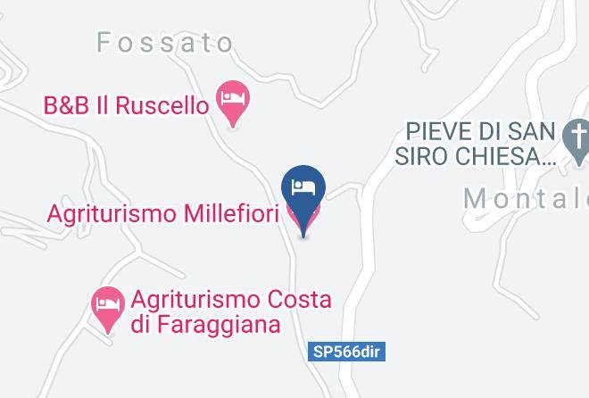 La Spezia - Agriturismo Millefiori Maps