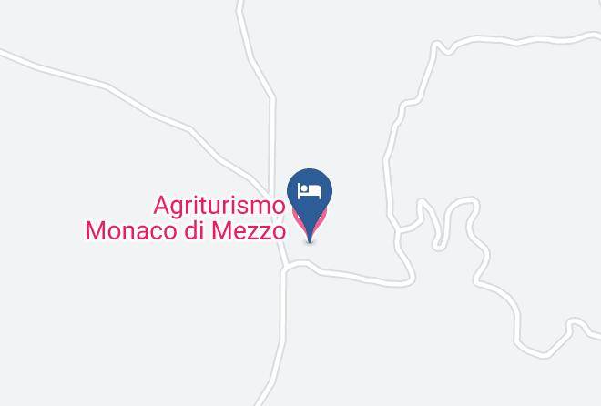 Palermo - Agriturismo Monaco Di Mezzo Maps