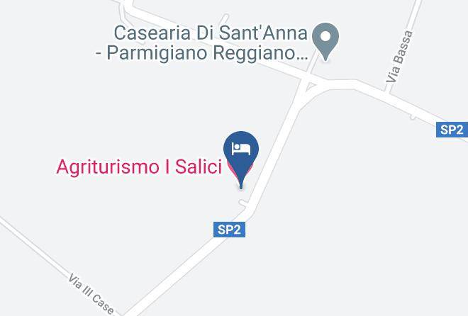 Bologna - Agriturismo Mongiorgi I Salici Maps