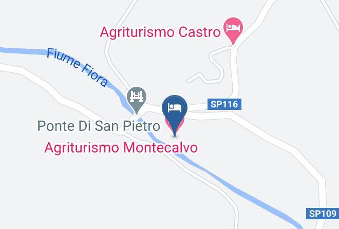Viterbo - Agriturismo Montecalvo Maps