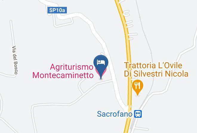 Rome - Agriturismo Montecaminetto Maps