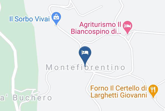 Pesaro And Urbino - Agriturismo Montefiorentino Maps