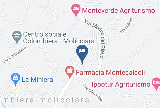 La Spezia - Agriturismo Monteverde Azienda Agricola Di Fibbi Ceroni Anna Maria Maps