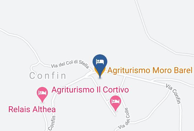 Treviso - Agriturismo Moro Barel Maps