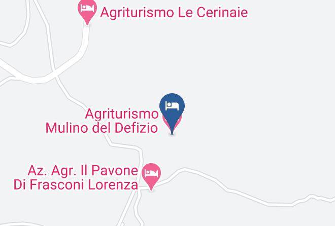 Pisa - Agriturismo Mulino Del Defizio Maps