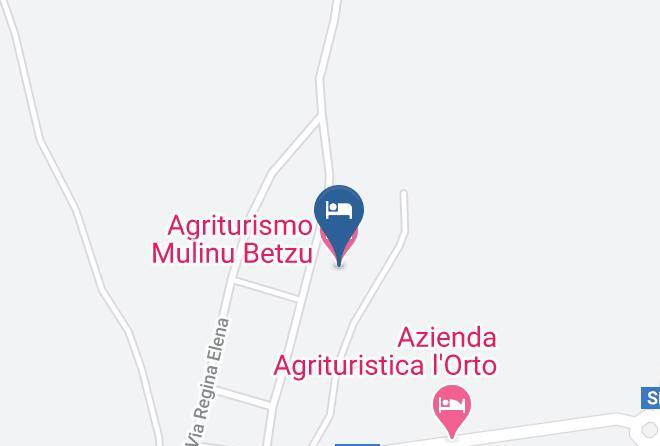 Oristano - Agriturismo Mulinu Betzu Maps