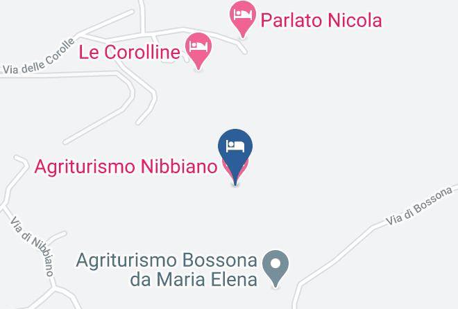 Siena - Agriturismo Nibbiano Maps