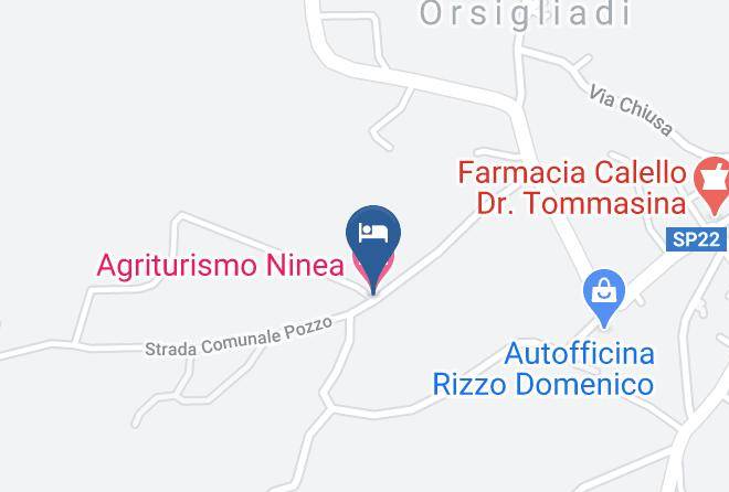 Vibo Valentia - Agriturismo Ninea Maps