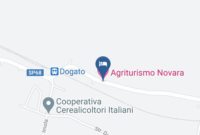 Ferrara - Agriturismo Novara Maps