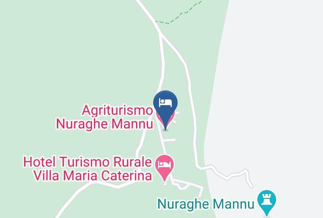 Nuoro - Agriturismo Nuraghe Mannu Maps