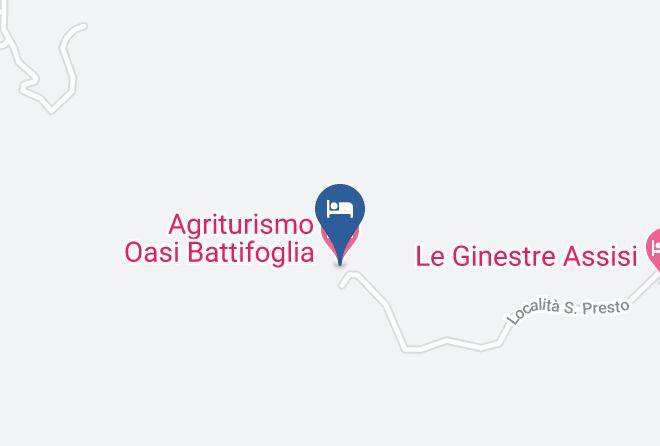 Perugia - Agriturismo Oasi Battifoglia Maps