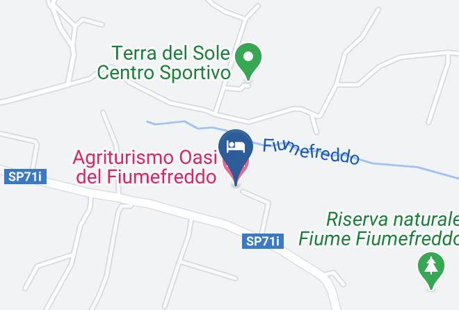 Catania - Agriturismo Oasi Del Fiumefreddo Maps